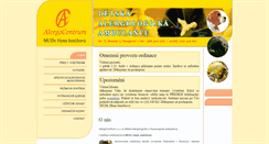 Desktop Screenshot of alergocentrum.cz